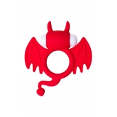 Красное эрекционное кольцо на пенис JOS COCKY DEVIL - JOS - в Тольятти купить с доставкой