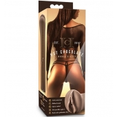 Коричневый мастубратор-вагина Nicole s Kitty - Blush Novelties - в Тольятти купить с доставкой