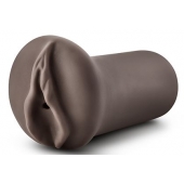 Коричневый мастубратор-вагина Nicole s Kitty - Blush Novelties - в Тольятти купить с доставкой