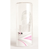 Прозрачная гелевая насадка с клиторальным отростком - 13 см. - Toyfa Basic - в Тольятти купить с доставкой