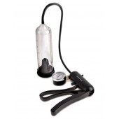 Вакуумная мужская помпа с датчиком давления Pro-Gauge Power Pump - Pipedream - в Тольятти купить с доставкой