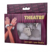 Наручники с белой меховой опушкой - ToyFa - купить с доставкой в Тольятти