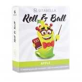 Стимулирующий презерватив-насадка Roll   Ball Apple - Sitabella - купить с доставкой в Тольятти