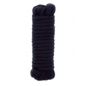 Чёрная веревка для связывания BONDX LOVE ROPE - 5 м. - Dream Toys - купить с доставкой в Тольятти