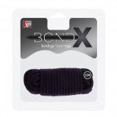 Черная веревка для связывания BONDX LOVE ROPE - 10 м. - Dream Toys - купить с доставкой в Тольятти