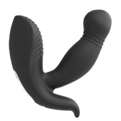 Черный вибромассажер простаты PROSTATE HERO - Dream Toys - в Тольятти купить с доставкой
