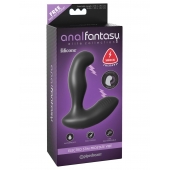 Черный массажер простаты Electro Stim Prostate Vibe с электростимуляцией - 13,3 см. - Pipedream - купить с доставкой в Тольятти