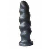 Черная насадка на трусики харнесс Platinum - 16 см. - LOVETOY (А-Полимер) - купить с доставкой в Тольятти