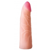 Фаллическая насадка на трусики харнесс - 17,5 см. - LOVETOY (А-Полимер) - купить с доставкой в Тольятти