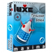 Презерватив LUXE Maxima  Глубинная бомба  - 1 шт. - Luxe - купить с доставкой в Тольятти