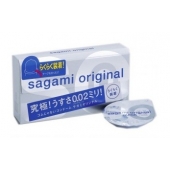 Ультратонкие презервативы Sagami Original QUICK - 6 шт. - Sagami - купить с доставкой в Тольятти