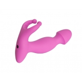 Розовый стимулятор простаты с усиками - 15 см. - 4sexdreaM - в Тольятти купить с доставкой
