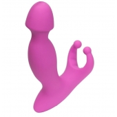 Розовый стимулятор простаты с усиками - 15 см. - 4sexdreaM - в Тольятти купить с доставкой