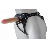Универсальный мягкий пояс с насадкой Hard brutal BDSM-КОНСУЛ - 17 см. - LOVETOY (А-Полимер) - купить с доставкой в Тольятти