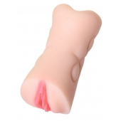 Телесный двусторонний мастурбатор Rich Fruit - вагина и анус - ToyFa - в Тольятти купить с доставкой