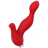 Красный силиконовый вибростимулятор простаты Proman - 12,5 см. - ToyFa - в Тольятти купить с доставкой