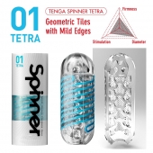 Мастурбатор SPINNER Tetra - Tenga - в Тольятти купить с доставкой