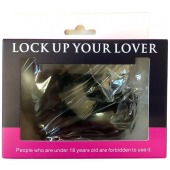 Черные меховые наручники Love с ключиками - Baile - купить с доставкой в Тольятти