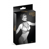 Черная упряжь на грудь Julia - Bijoux Pour Toi - купить с доставкой в Тольятти
