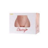 Мастурбатор-полуторс Cherry с вибрацией и двумя любовными тоннелями - KOKOS - в Тольятти купить с доставкой