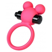 Розовое виброкольцо на пенис A-Toys - A-toys - в Тольятти купить с доставкой