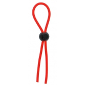 Красное эрекционное лассо с одной бусиной-утяжкой STRETCHY THIN LASSO - Dream Toys - в Тольятти купить с доставкой