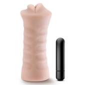 Телесный мастурбатор-ротик Angie - Blush Novelties - в Тольятти купить с доставкой