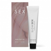 Лубрикант на водной основе Slow Sex Anal Play Gel - 30 мл. - Bijoux Indiscrets - купить с доставкой в Тольятти