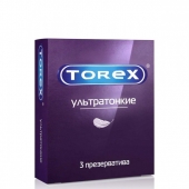 Презервативы Torex  Ультратонкие  - 3 шт. - Torex - купить с доставкой в Тольятти