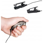 Черные электрические зажимы для сосков Shock Therapy Nipple Clamps - Pipedream - купить с доставкой в Тольятти