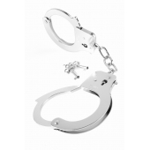 Металлические серебристые наручники Designer Metal Handcuffs - Pipedream - купить с доставкой в Тольятти