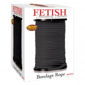 Черная веревка для связывания Bondage Rope - 60,9 м. - Pipedream - купить с доставкой в Тольятти