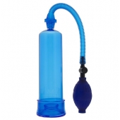 Синяя вакуумная помпа MENZSTUFF PENIS ENLARGER - Dream Toys - в Тольятти купить с доставкой