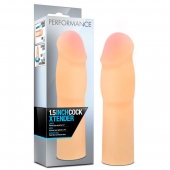 Телесная насадка-удлинитель на пенис PERFORMANCE 1.5INCH COCK XTENDER - 16 см. - Blush Novelties - в Тольятти купить с доставкой