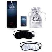 Набор из двух масок на глаза Soft Blindfold Twin Pack - Fifty Shades of Grey - купить с доставкой в Тольятти