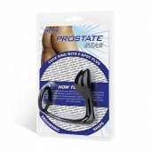 Стимулятор простаты с фиксацией эрекционным кольцом Prostate Gear - BlueLine - в Тольятти купить с доставкой