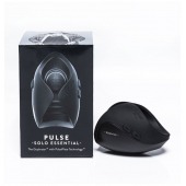 Черный инновационный мужской вибратор PULSE SOLO ESSENTIAL - Hot Octopuss - в Тольятти купить с доставкой