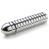 Рельефный фаллос для интенсивного электросекса Groovey George - 20 см. - MyStim - купить с доставкой в Тольятти