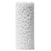 Белый 3D мастурбатор PILE - Tenga - в Тольятти купить с доставкой