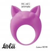 Фиолетовое эрекционное кольцо Lemur Remi - Lola Games - в Тольятти купить с доставкой