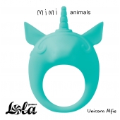 Зеленое эрекционное кольцо Unicorn Alfie - Lola Games - в Тольятти купить с доставкой