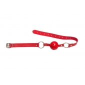 Красный кляп-шарик Firecracker - Lola Games - купить с доставкой в Тольятти