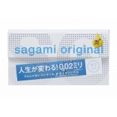 Ультратонкие презервативы Sagami Original 0.02 Extra Lub с увеличенным количеством смазки - 12 шт. - Sagami - купить с доставкой в Тольятти