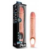 Телесный реалистичный фаллоудлинитель 10 Inch Silicone Cock Sheath Penis Extender - 25,4 см. - Blush Novelties - в Тольятти купить с доставкой