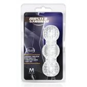 Прозрачный фигурный мастурбатор Master Stroker - Blush Novelties - в Тольятти купить с доставкой