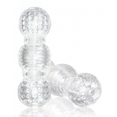 Прозрачный фигурный мастурбатор Master Stroker - Blush Novelties - в Тольятти купить с доставкой