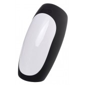 Черно-белый перезаряжаемый мастурбатор Erotist Hailstorm - Erotist Adult Toys - в Тольятти купить с доставкой