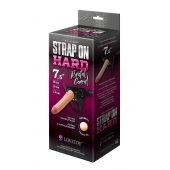 Пояс-трусики с насадкой Hard brutal-consul - 19 см. - LOVETOY (А-Полимер) - купить с доставкой в Тольятти