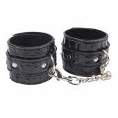 Черные наручники Surrender Wrist Restraints - Chisa - купить с доставкой в Тольятти