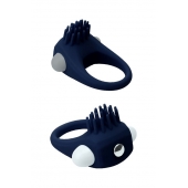 Синее эрекционное виброкольцо STIMU RING - Dream Toys - в Тольятти купить с доставкой